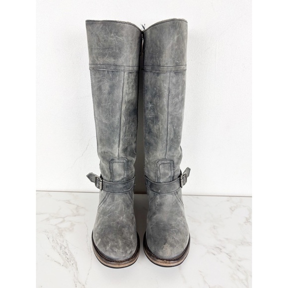 Wolverine Women’s Margo Gray Leather Riding Boots Sz 5.5 - Picture 2 of 11